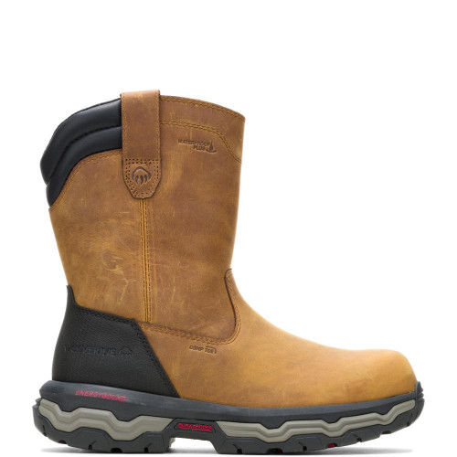 Wolverine W251108 - Men's -  10" Alpha FT Infinity System Wellington Waterproof Carbonmax Toe - Dark Tan