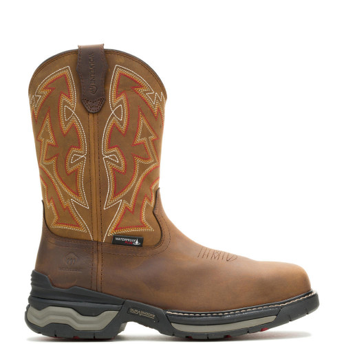 Wolverine W251109 - Men's -  10" Rancher FT Infinity System Wellington Waterproof Carbonmax Toe - Dark Tan