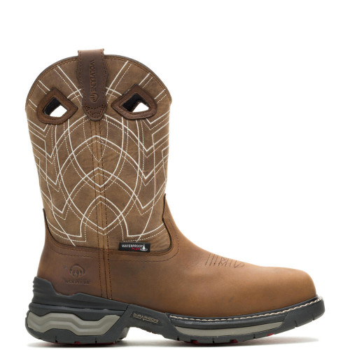 Wolverine W251113 - Men's -  10" Rancher FT Infinity System Wellington Waterproof Carbonmax Toe - Cedar